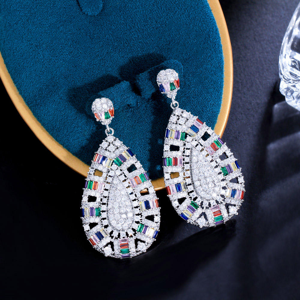 Boucles d'Oreilles "Goutte Lumineuse"