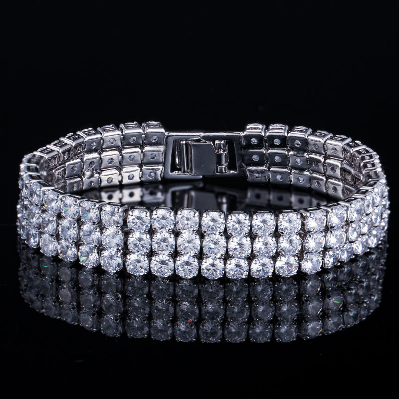 Bracelet "Triple Éclat"