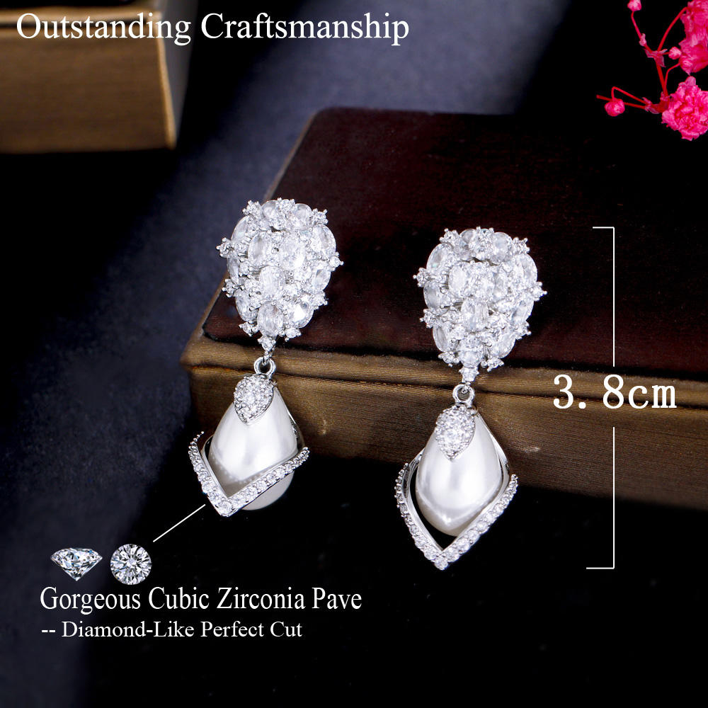 Boucles d'oreilles "Perles & Éclat"