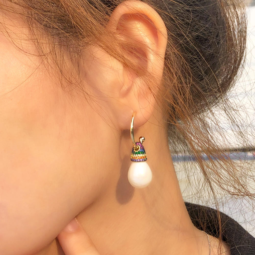 Boucles d'oreilles "Éclat de lampe"