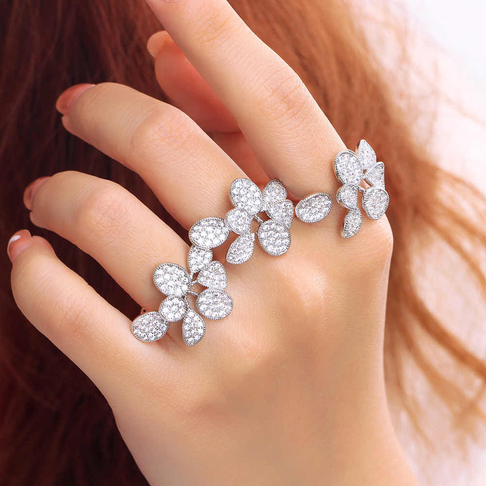Bague "Cristal Fleurie"