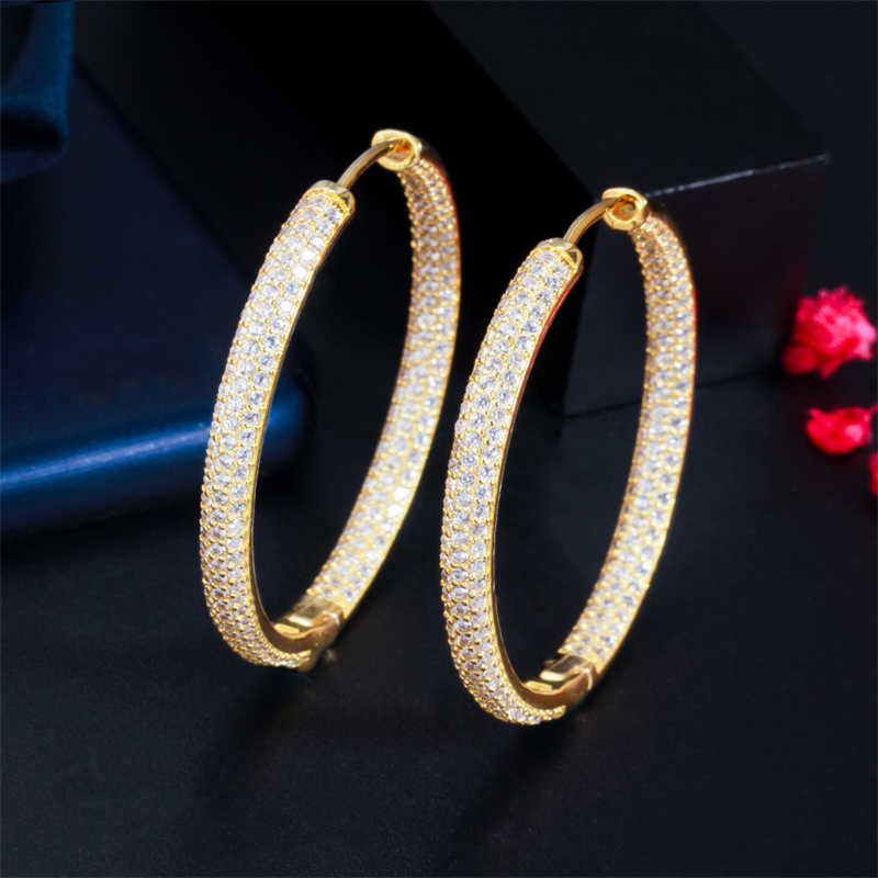 Boucles d'oreille “Créoles scintillante“