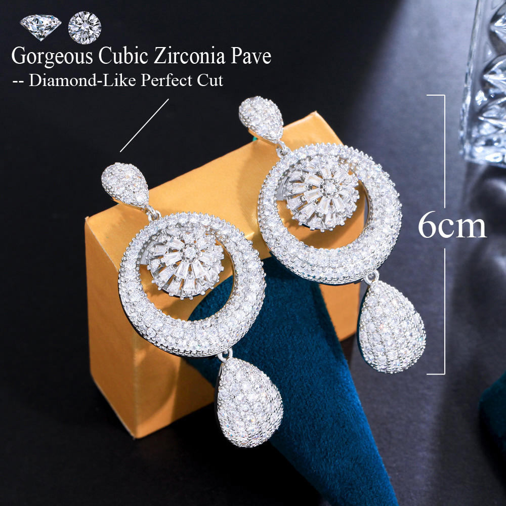 Boucles d'oreilles : "Brillance des cascades"