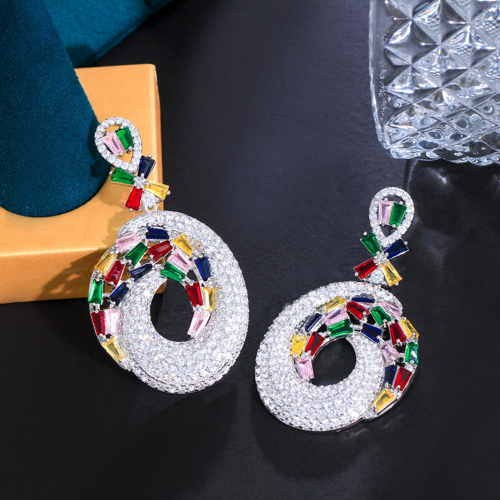 boucles d'oreilles "Brillance Africaine"