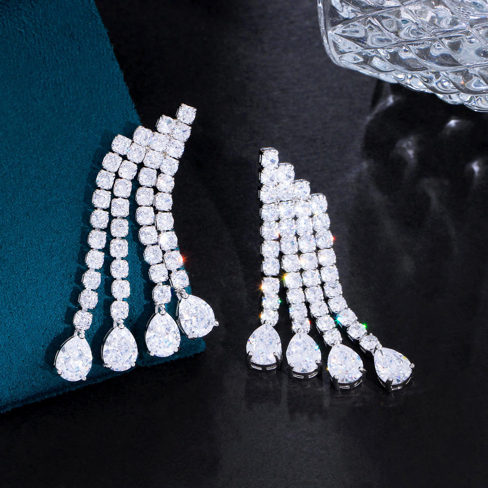 Boucles d'oreilles "Chaines Dansante"