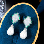 Boucles d'oreilles "Larmes Royale"