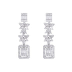 Boucles d'oreilles "Cristal Boréal"