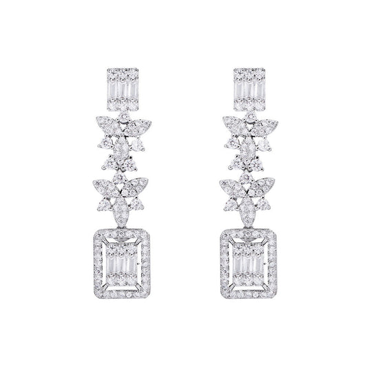 Boucles d'oreilles "Cristal Boréal"