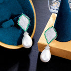 Boucles d'oreilles "Larmes Royale"