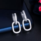 Boucles d'oreilles "Maillons de Lumière"