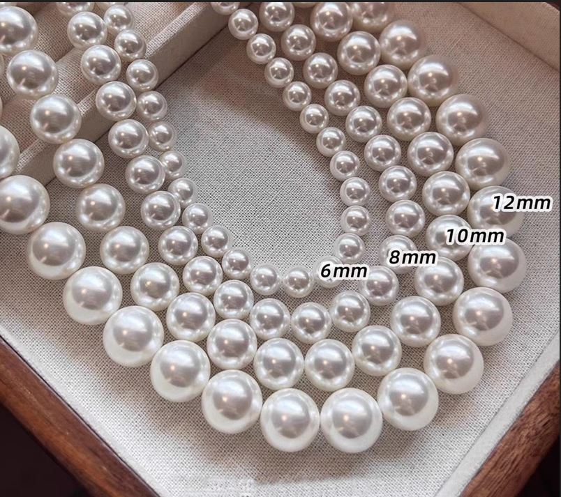 Nuage de Perles        Duo collier et boucles