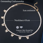 Collier "Papillon Étincelant"