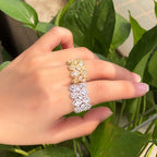 Bague "Cascade de Lumière"