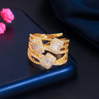 Bague "Arcade Étoilée"
