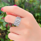 Bague "Glace Étoilée"