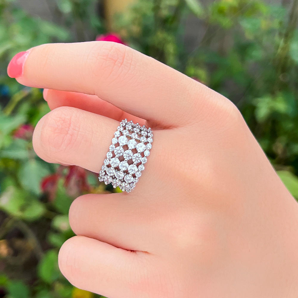 Bague "Glace Étoilée"