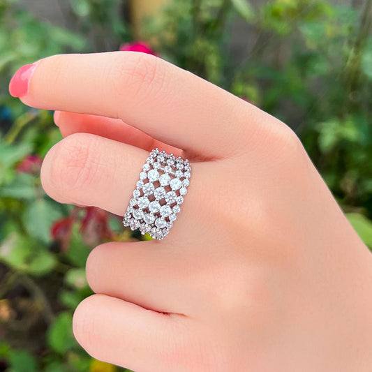 Bague "Glace Étoilée"