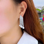 Boucles d'oreilles "Chaines Dansante"