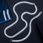 Ensemble de Bijoux "Éclat Glacé"