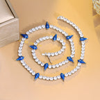 Collier "Charme Bleu"