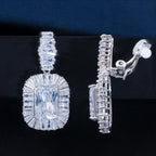 Boucles d'oreilles : "Grace Blanche"
