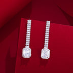 Boucles d'oreilles "Pureté blanche"