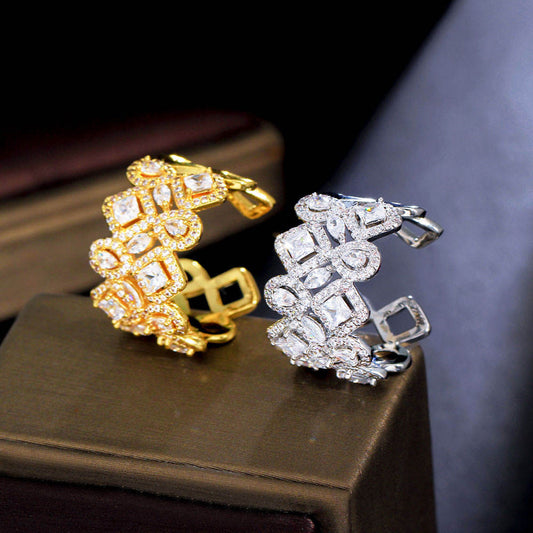 Bague "Cascade de Lumière"