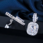 Boucles d'oreilles : "Grace Blanche"