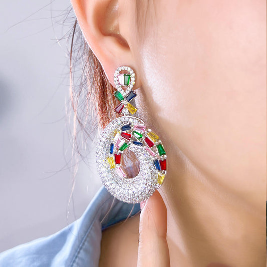 boucles d'oreilles "Brillance Africaine"