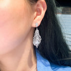 Boucles d’Oreilles "Plume d’Éclat"