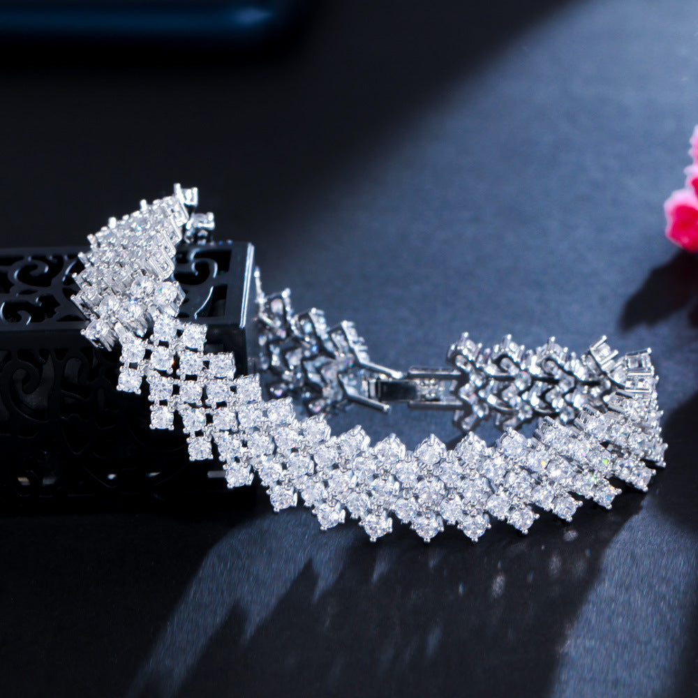 Bracelet "Rangs de Lumière"