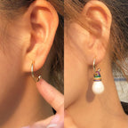Boucles d'oreilles "Éclat de lampe"