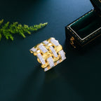Bague "Couronne Torsadée"