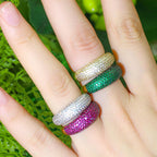 Bague "Vol chromatique"