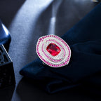 Bague "Œil Écarlate"