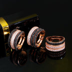 Bague "Alliance Lumineuse" en or rose