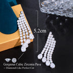 Boucles d'oreilles "Chaines Dansante"