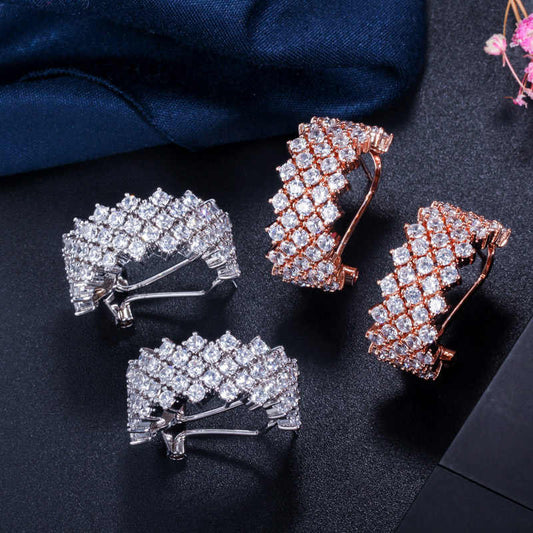 Boucles d'oreilles ''Frissons d’Hiver''