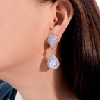 Boucles d'oreilles "Goutte de Lumière"