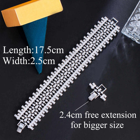Bracelet "Scintillance Blanche"