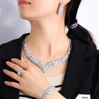 Parure "Blanche Symphonie"