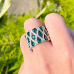Bague "Lueur des Fêtes"