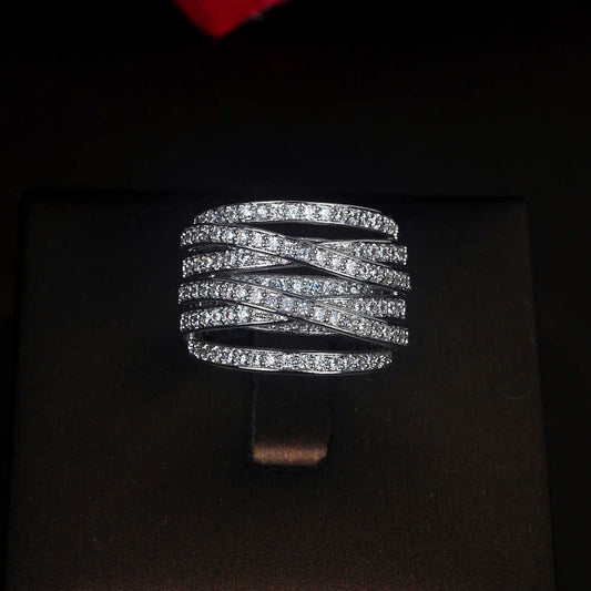 Bague "Particules de lumière"