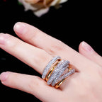Bague  "Glace des Angles Secrets"