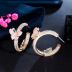 Boucles d'oreille "Ailes Célestes"
