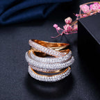 Bague  "Glace des Angles Secrets"