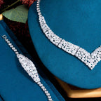 Parure "Blanche Symphonie"