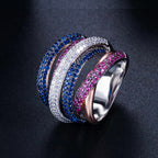 Bague  "Glace des Angles Secrets"