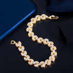 Bracelet "Feuille d'Élégance"