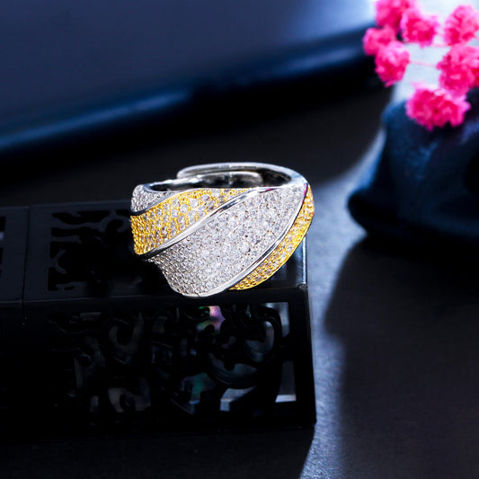 Bague ''Lumière Croisée''